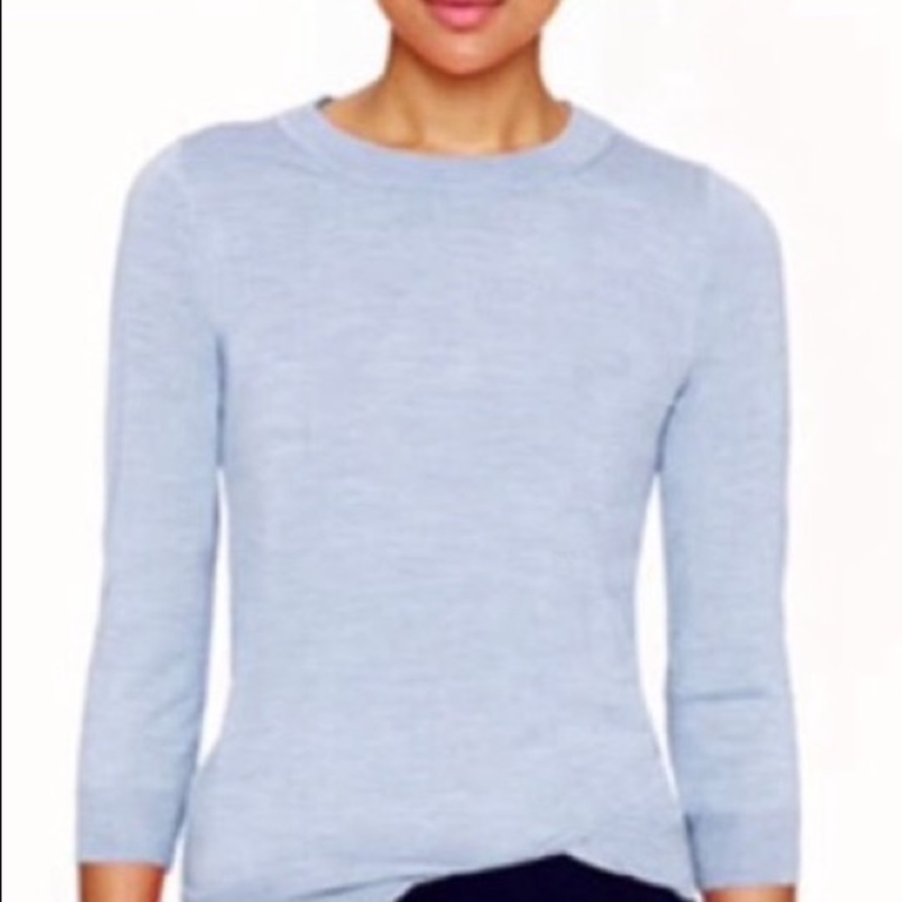 J. Crew tippi sweater in light blue